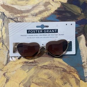 Foster Grant Youth Heart Sunglasses